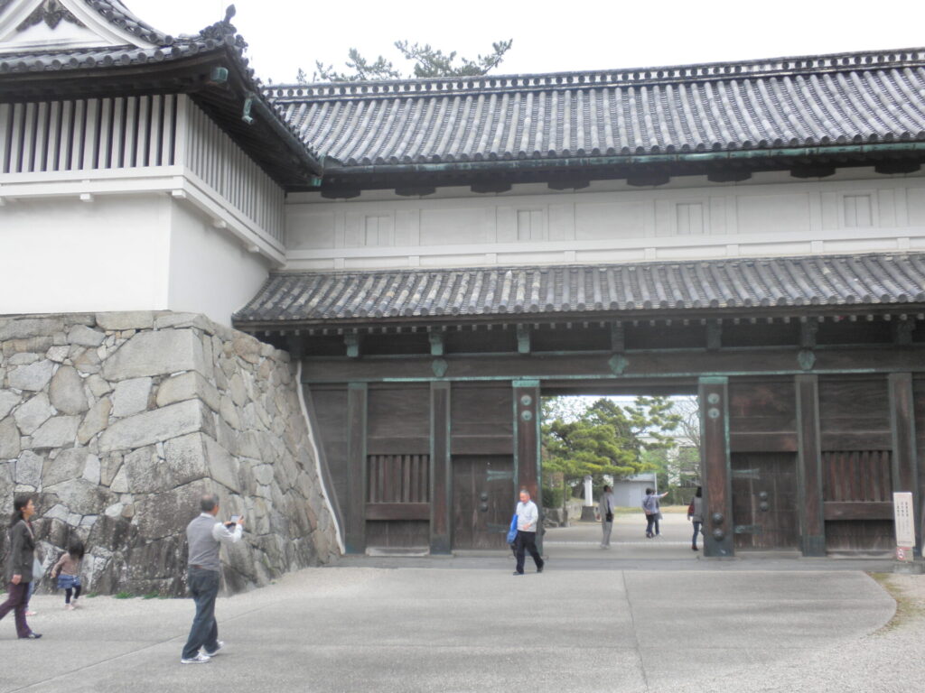 佐賀城の城門