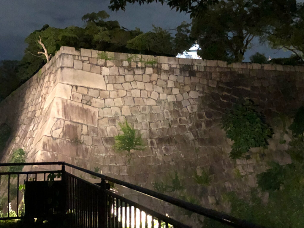 大阪城の石垣02